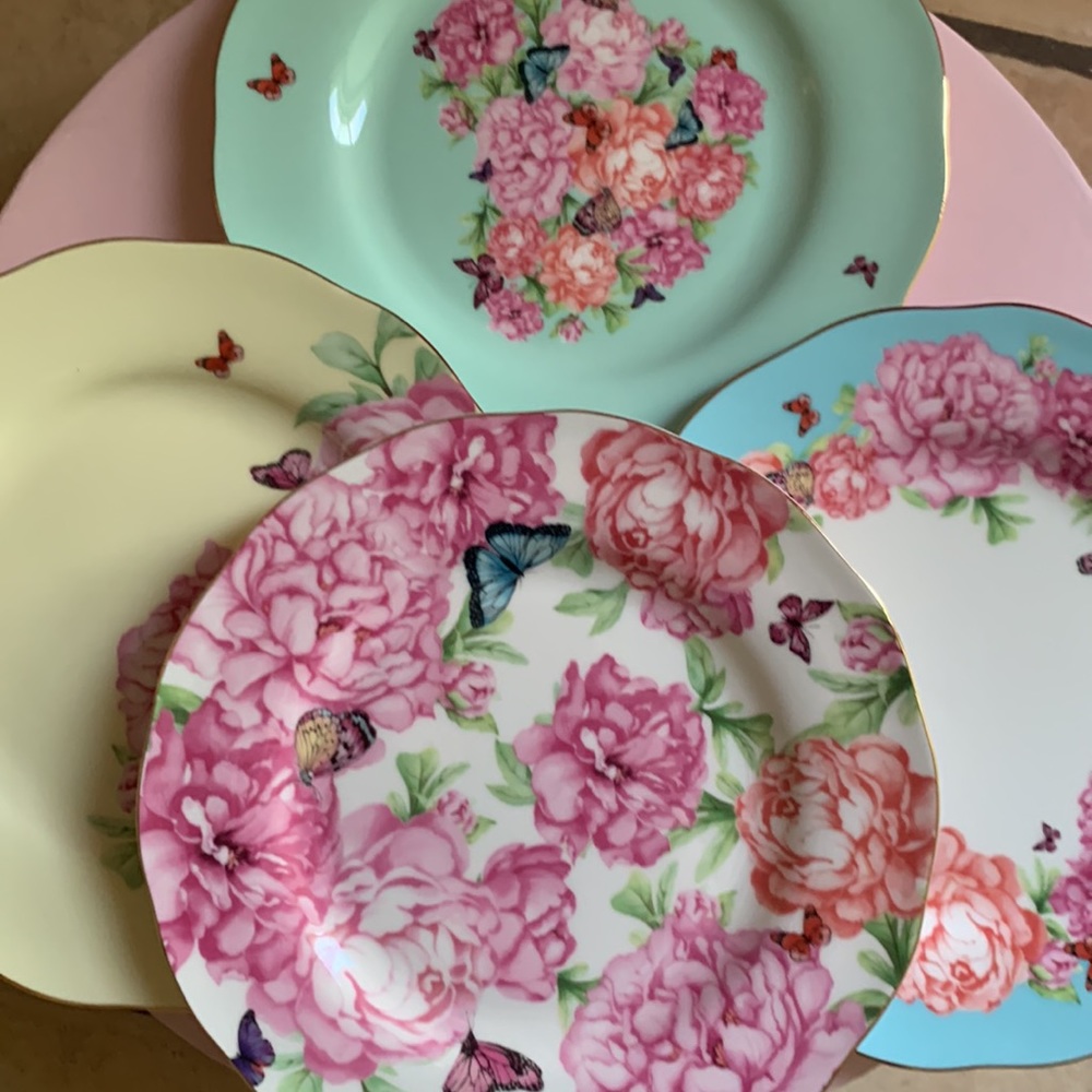 Miranda Kerr dessert plates